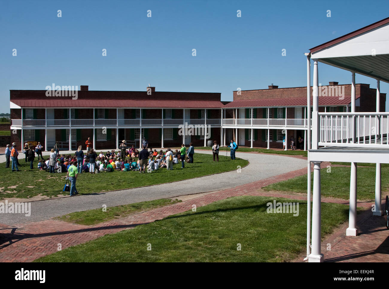 Fort McHenry National Monument and Shrine, Baltimore, Maryland. School