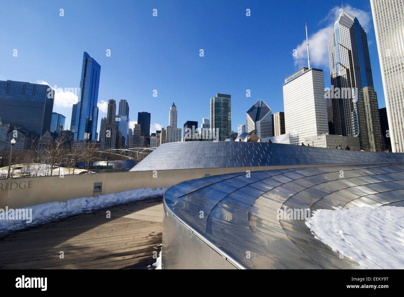 millennium park bridge