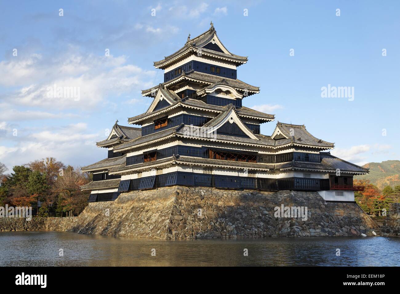 Matsumoto Castle, Matsumoto, Nagano-ken, Japan Stock Photo