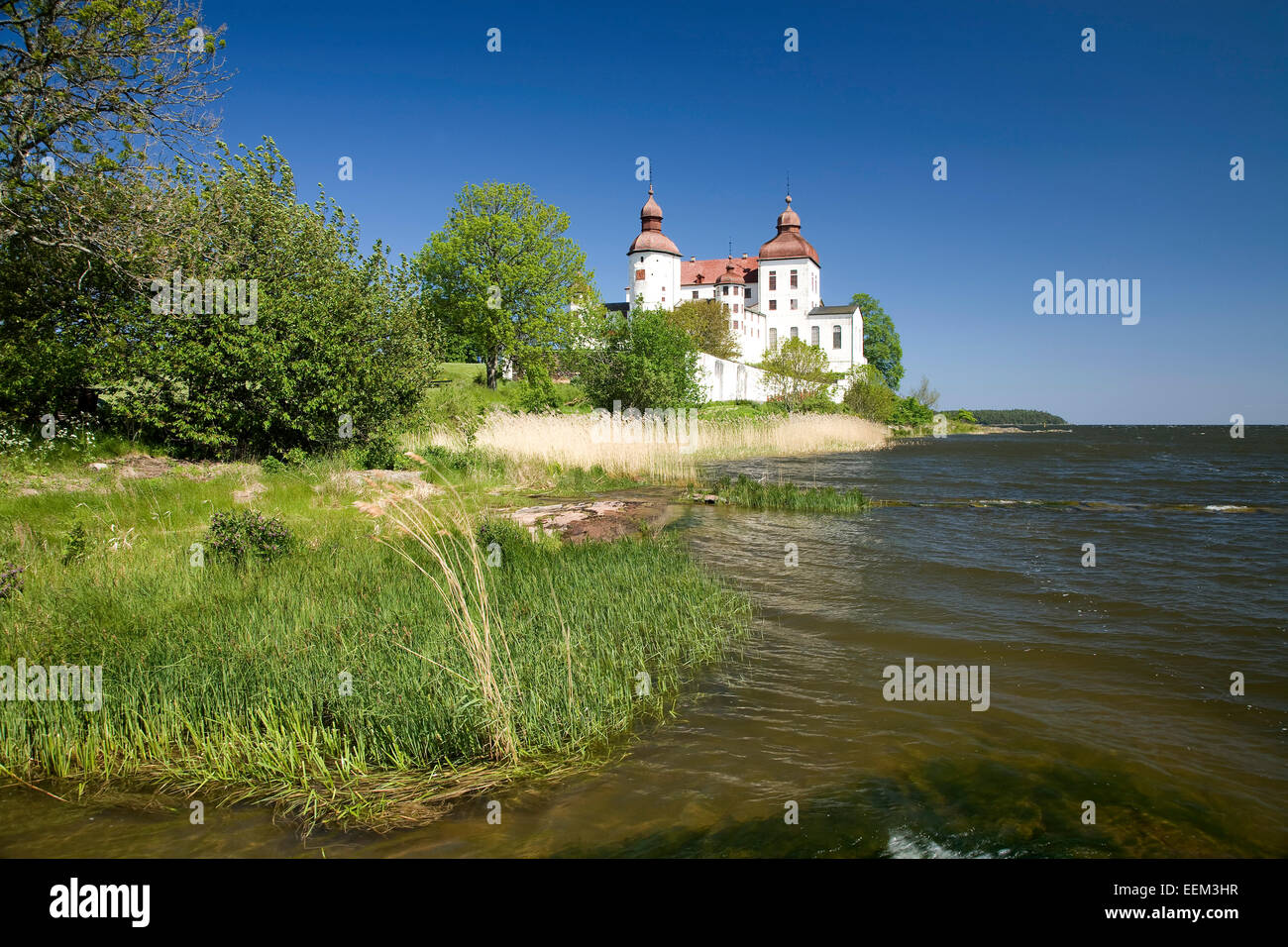 Läckö Castle on Lake Vänern, Sweden Stock Photo - Alamy