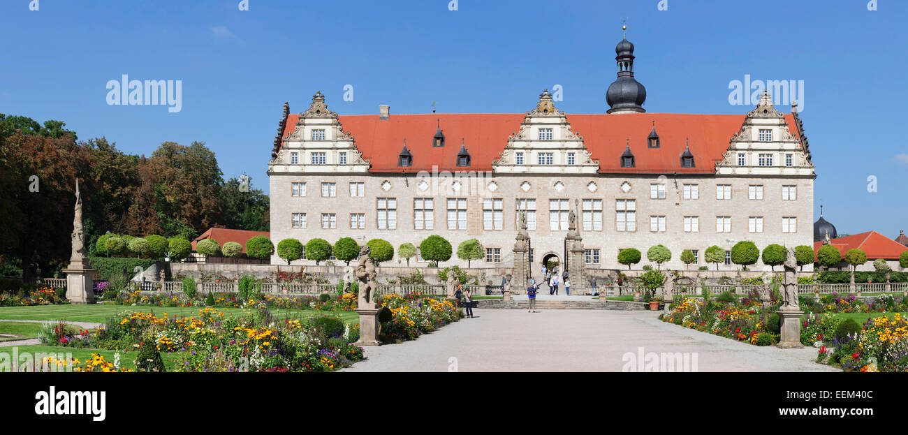 Weikersheim Castle, Romantic Road, Weikersheim, Baden-Württemberg, Germany Stock Photo