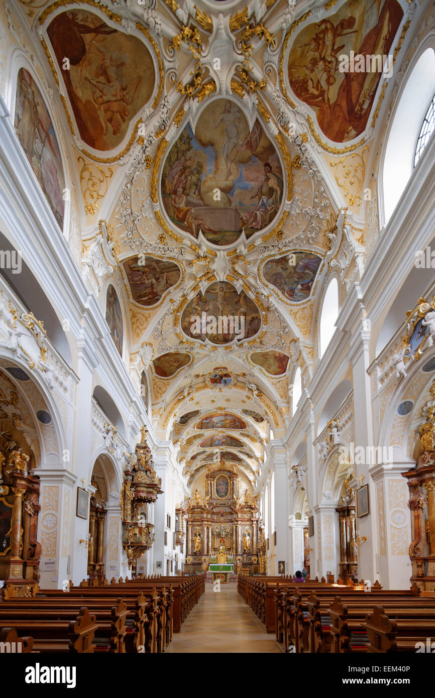 Basilica of the Nativity of Mary, Frauenkirchen, Northern Burgenland, Burgenland, Austria Stock Photo