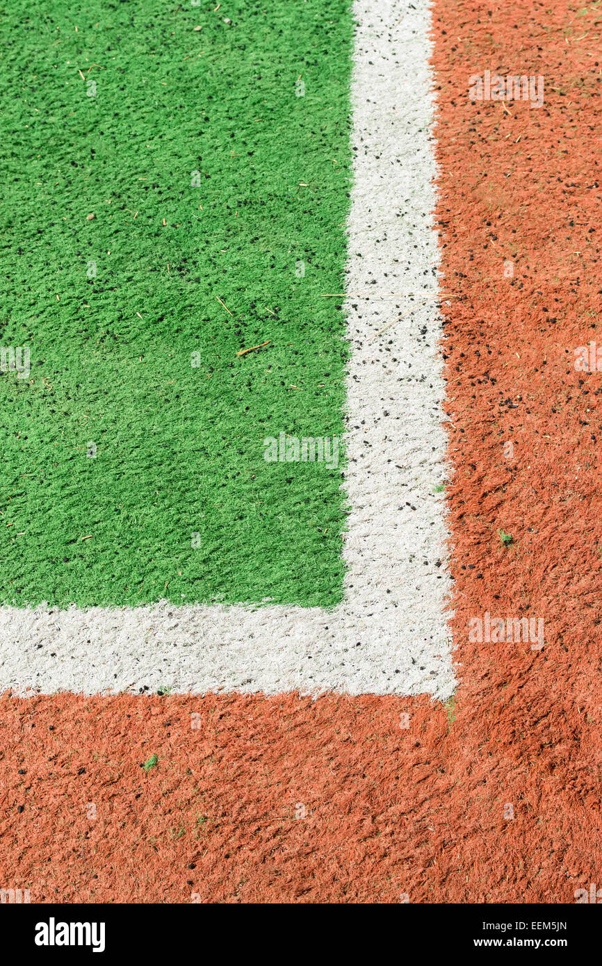 synthetic football field