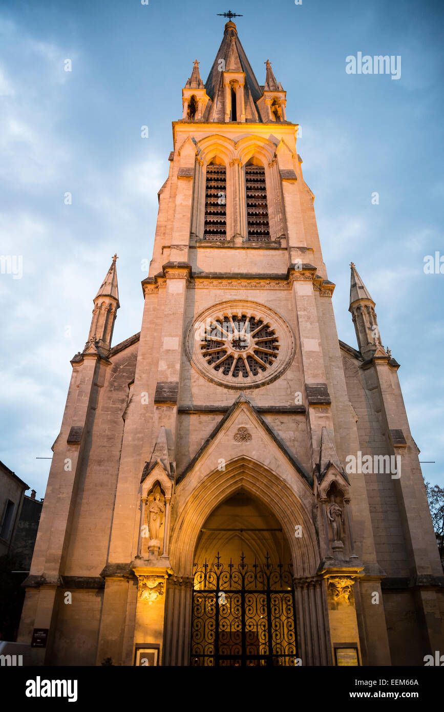 Church of St Anne, Montpellier, France Stock Photo