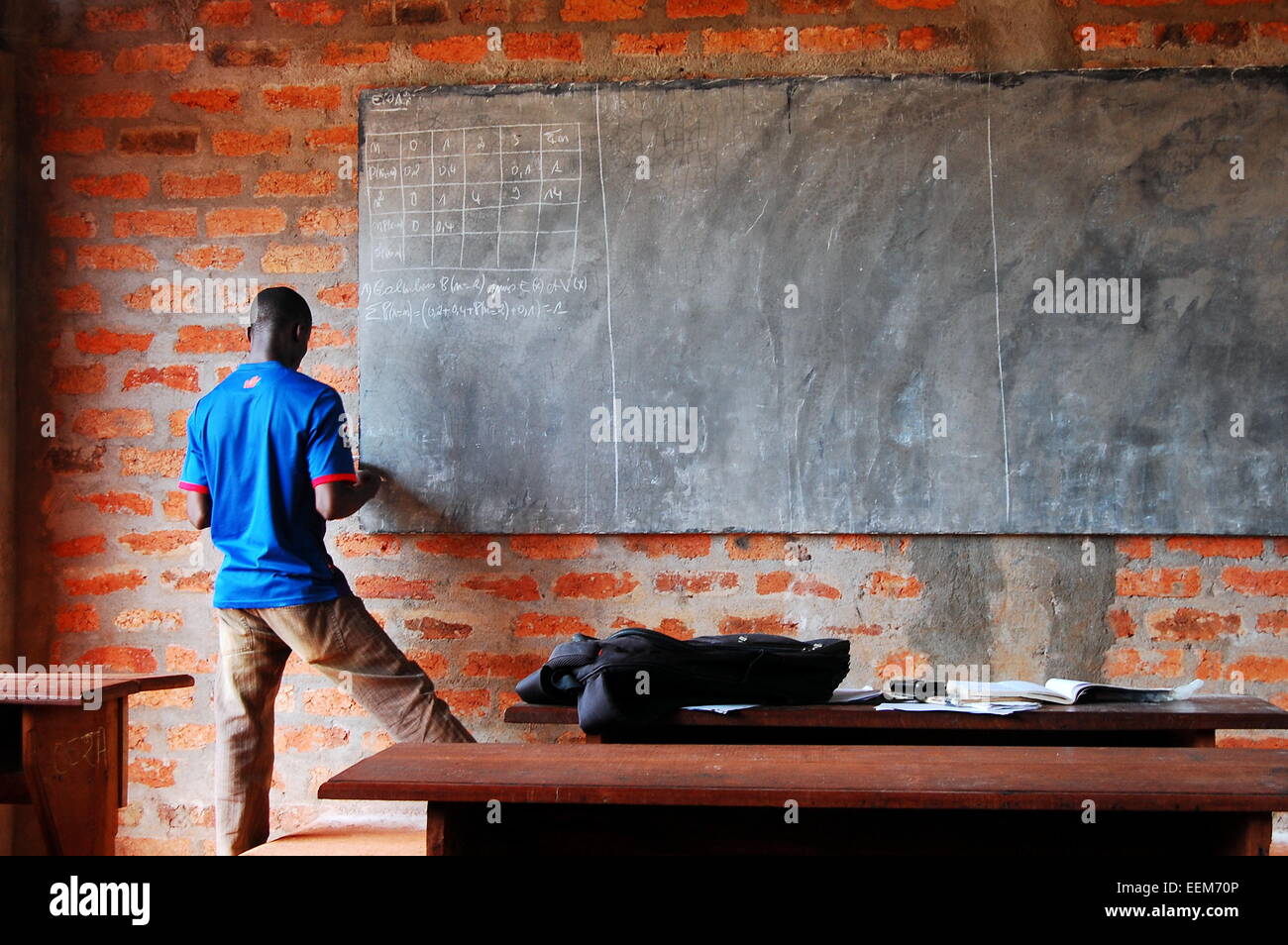 Central African Republic, Bangui, School Stock Photo
