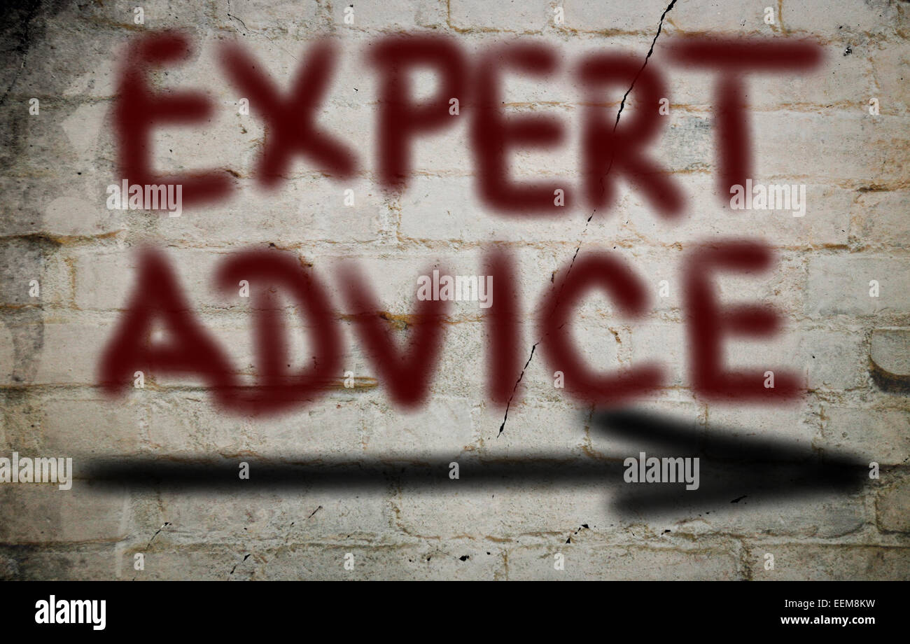 Expert Advice Concept Stock Photo - Alamy