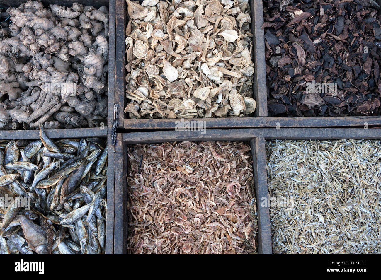 Dried fish, Patan, Nepal Stock Photo Alamy