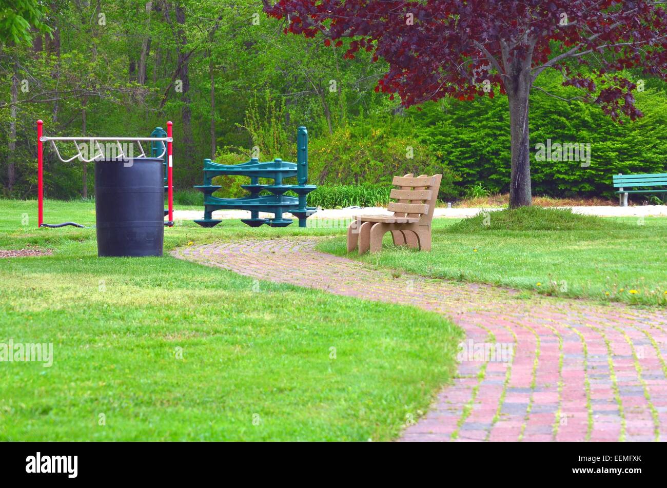 Park benches hires stock photography and images Alamy