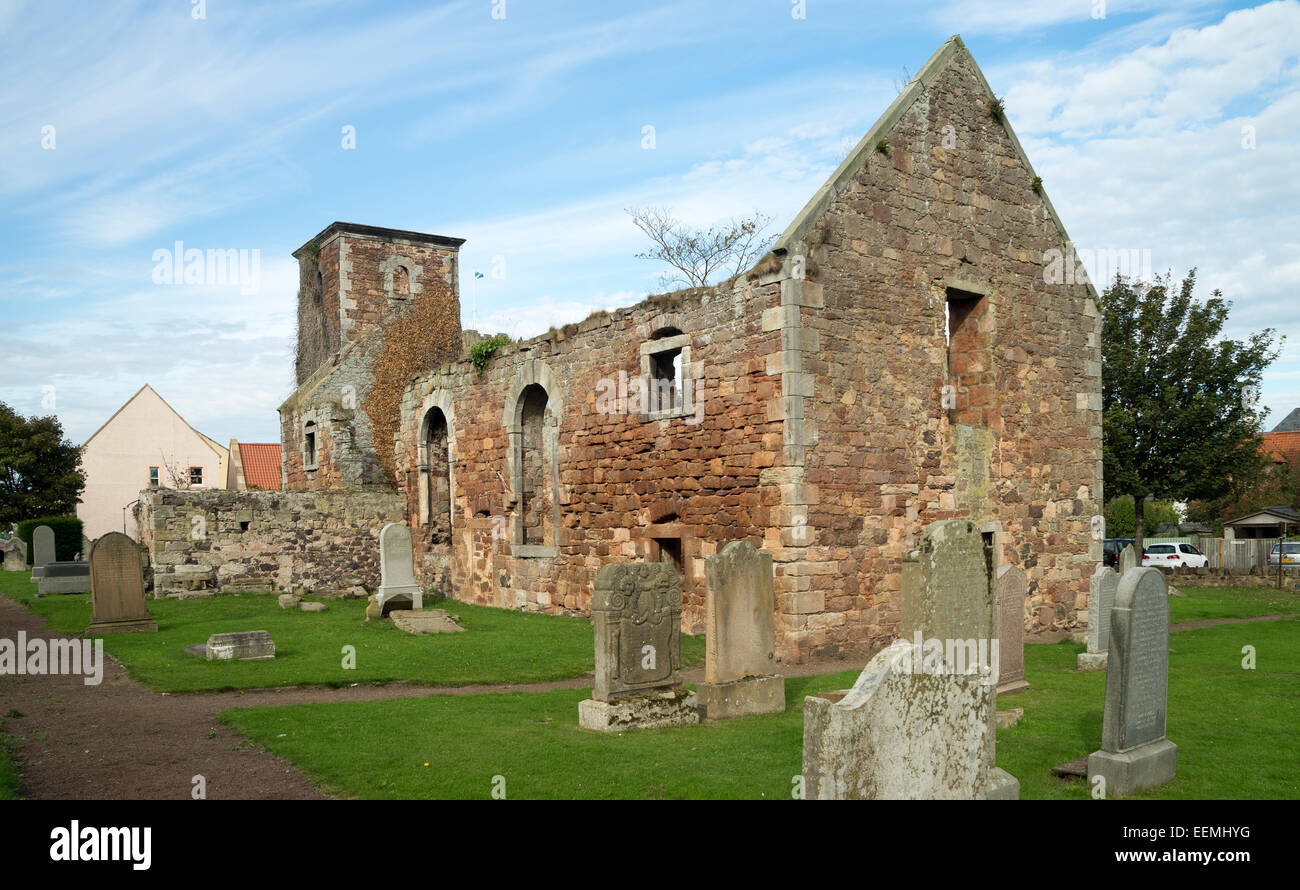 Ruins of St.Andrews Church, North Berwick, Scotland Stock Photo