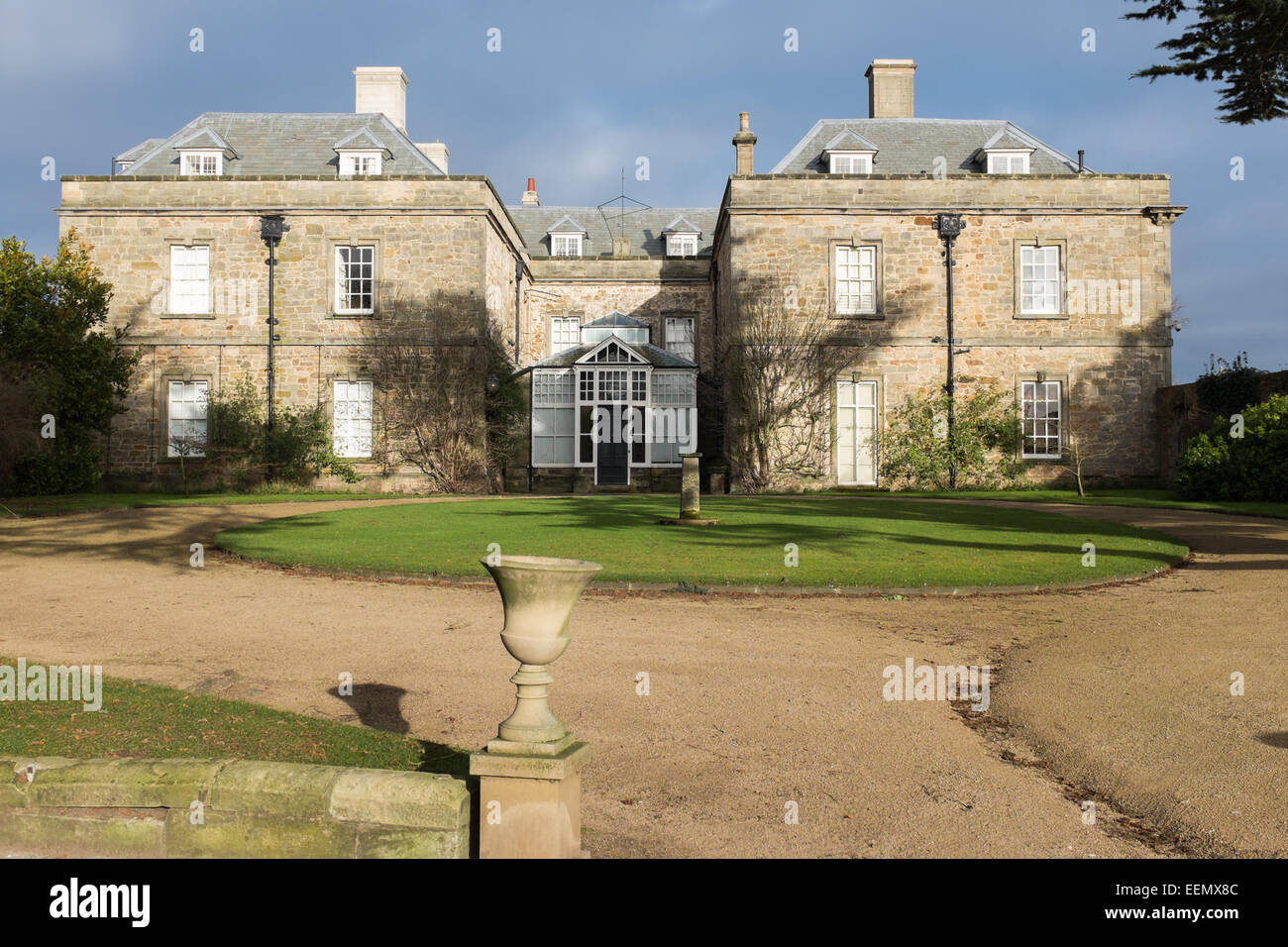 Melbourne Hall, the small stately home of Lord and Lady Ralph Kerr in
