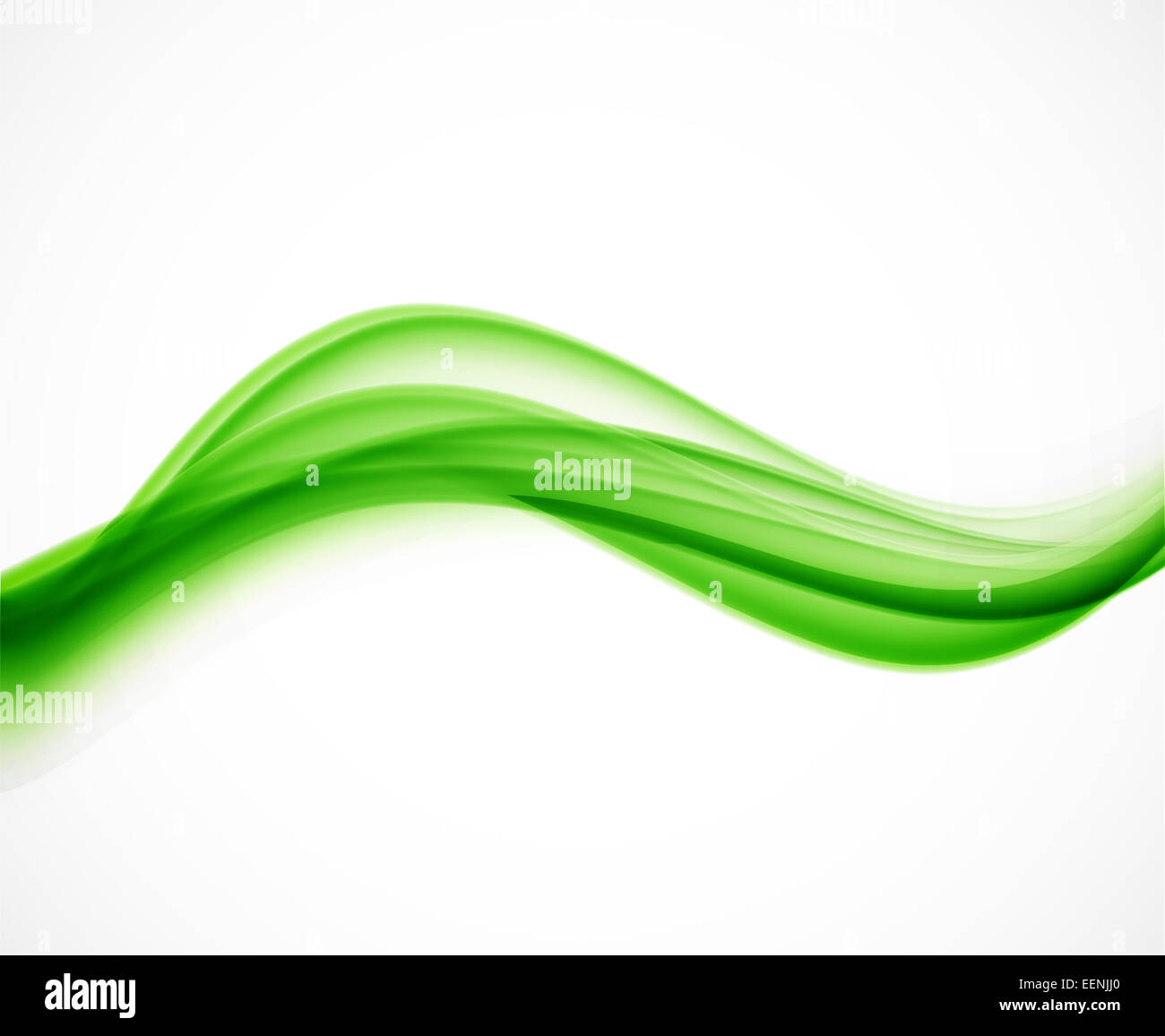 Abstract green wave pattern white hi-res stock photography and images ...