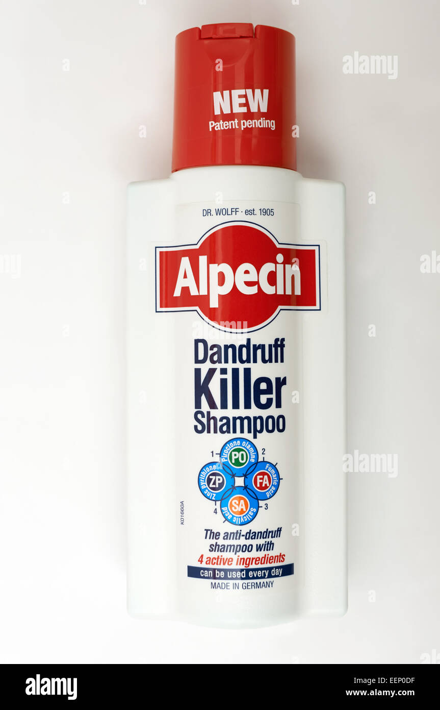 Dr Wollf Alpecin anti-dandruff shampoo Stock Photo - Alamy