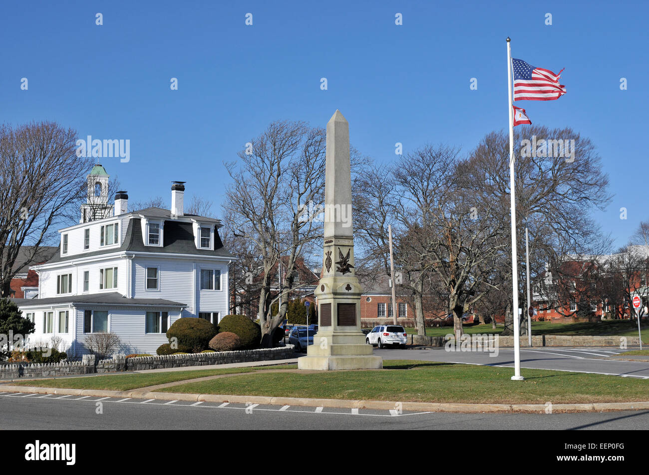 Lynn, Boston, Mass, USA on a day in December Stock Photo