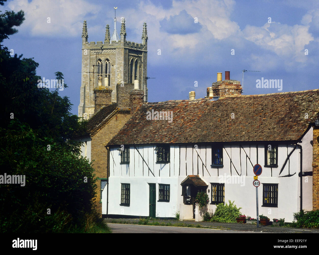 Great Staughton. Hunts. Cambridge Stock Photo