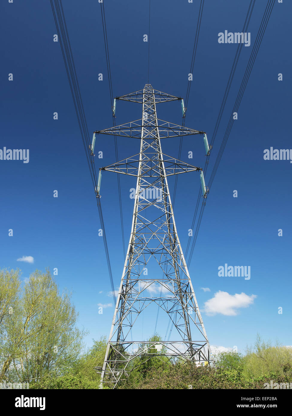 UK National Grid Electricity Pylon Stock Photo Alamy