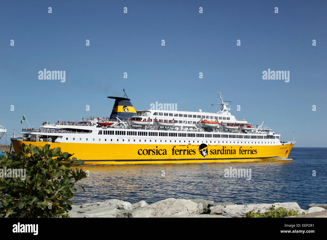 Corsica / Sardinia ferry - Corsica Victoria Genova sailing the ...