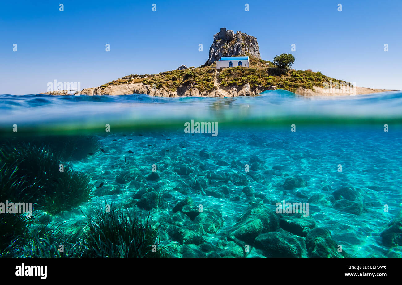Kos kastri island Greece Stock Photo