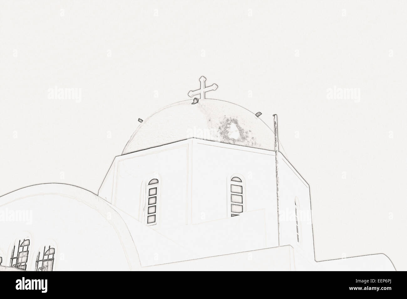 Iconic church with blue cupola Stock Photo Alamy