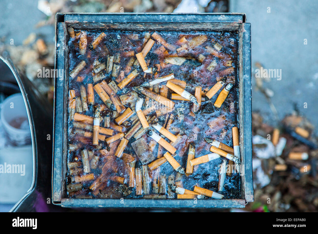 Frozen cigarette hi-res stock photography and images