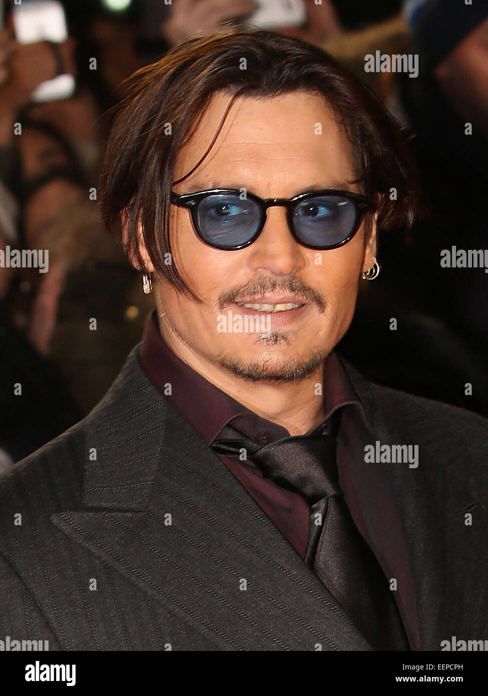 London, UK. 19th Jan, 2015. Johnny Depp attends the UK Premiere of ...
