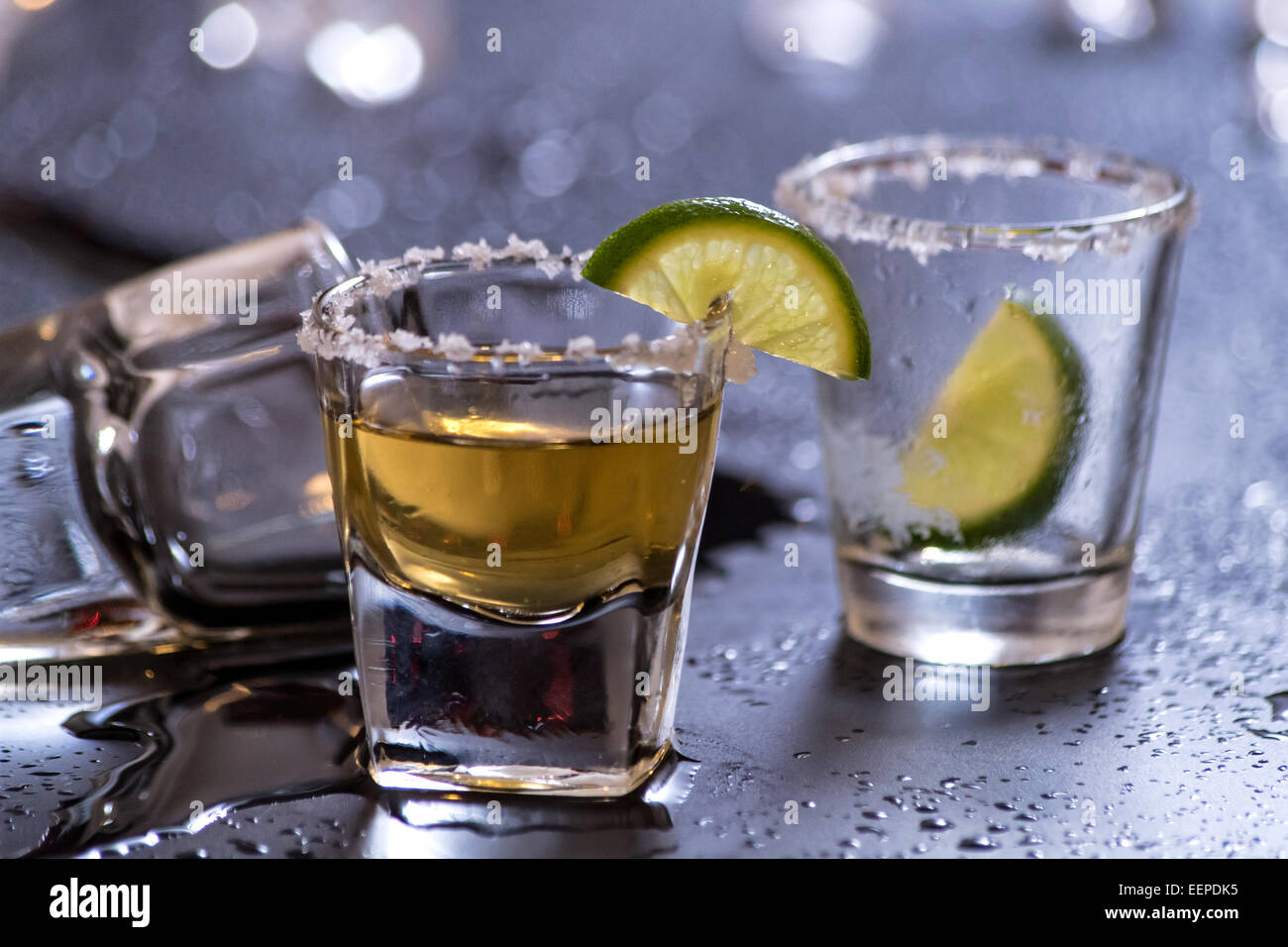 Tequila after party Stock Photo Alamy