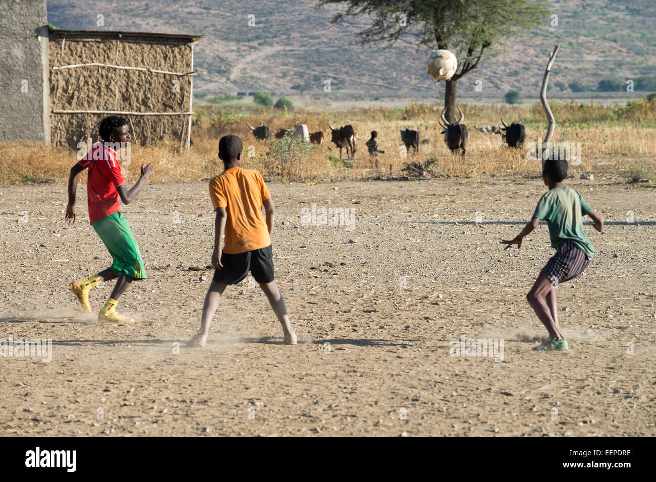 Playing Soccer In Africa