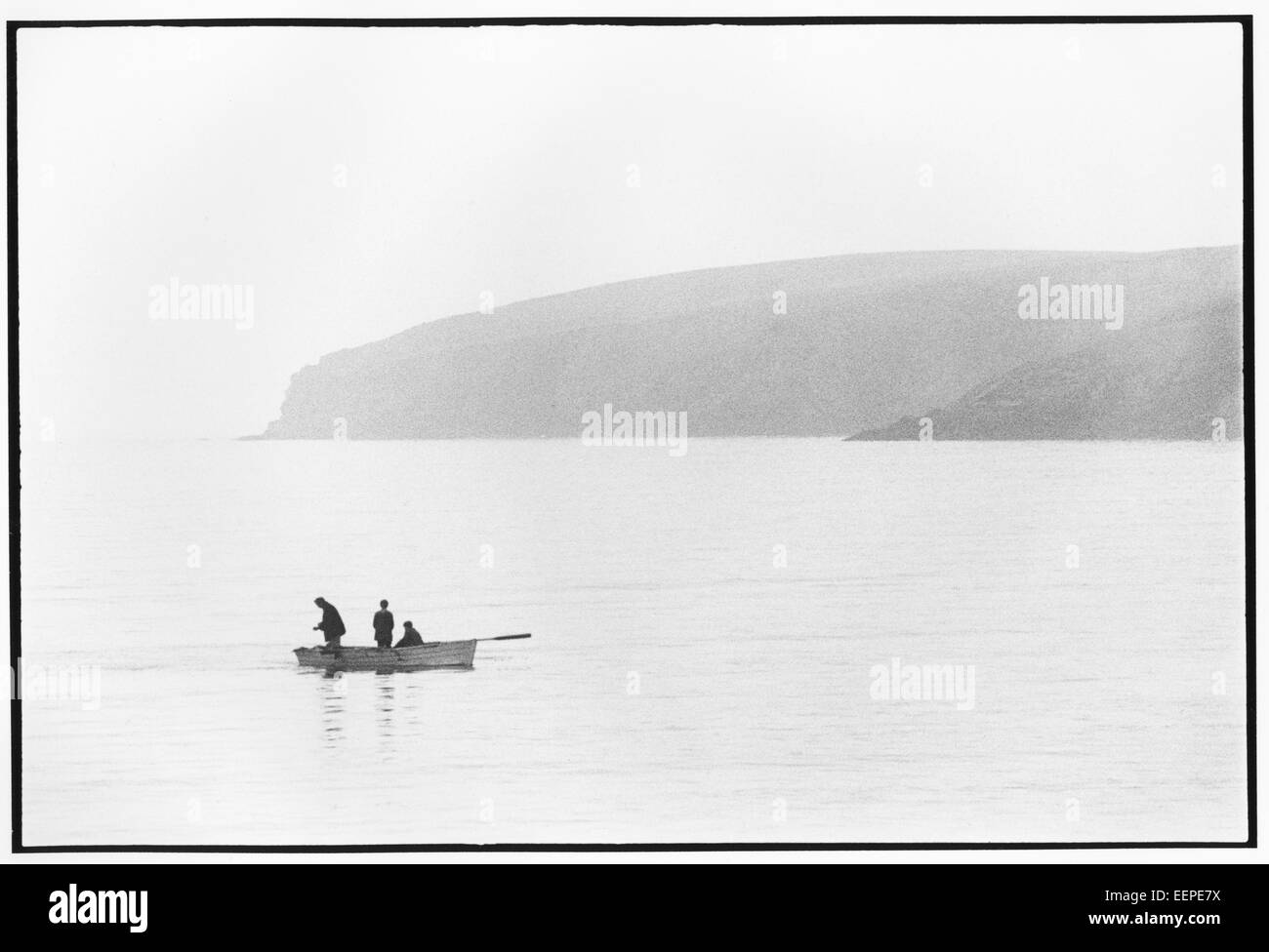 Fishing, Sandwick, Shetland. Stock Photo