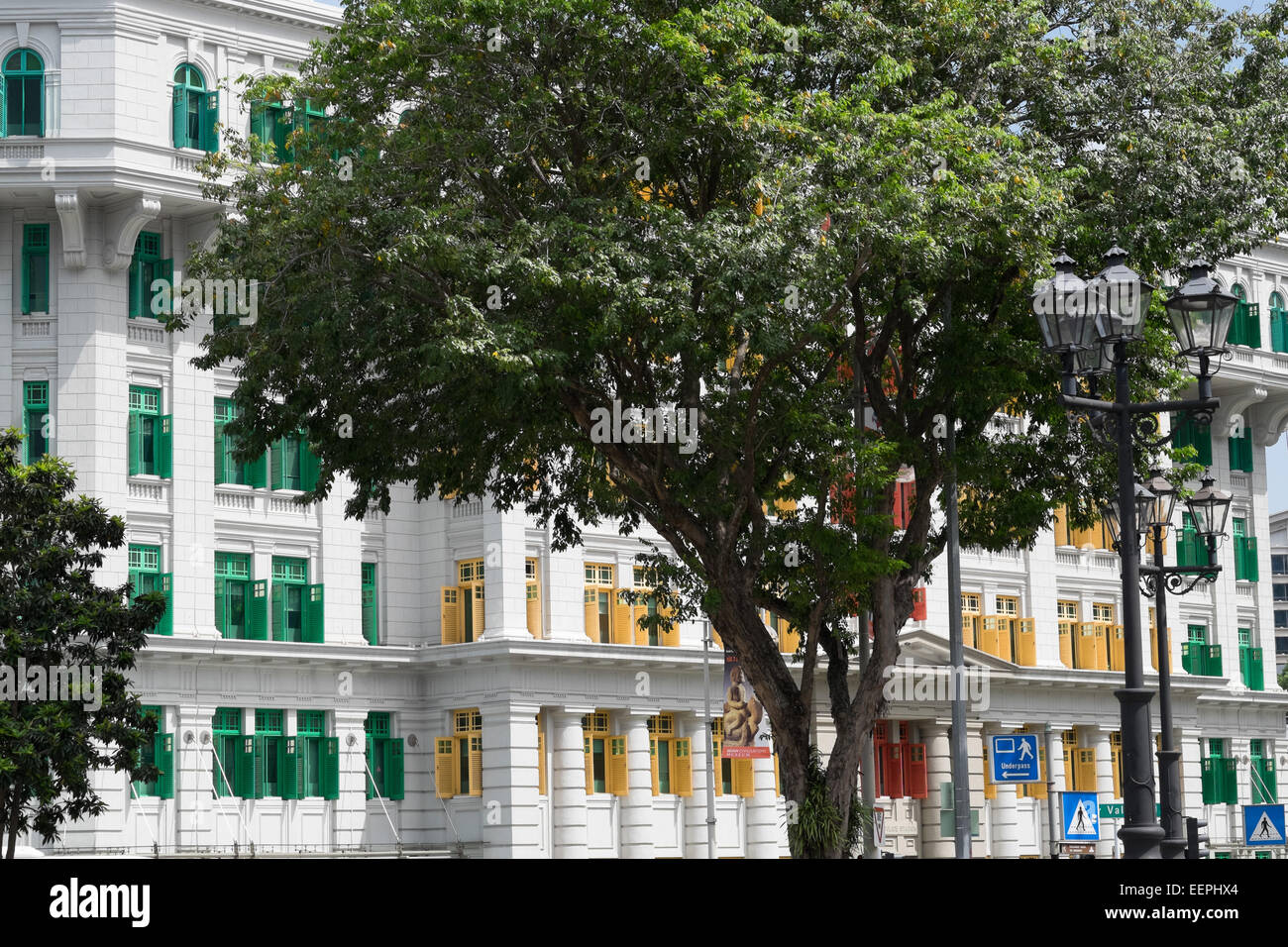 Old Hill Street Police Station, Singapore. Stock Photo