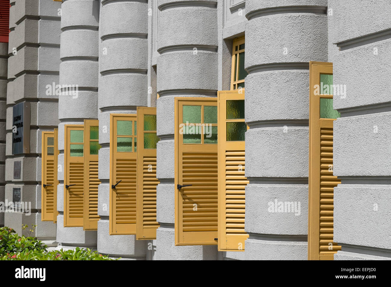 Old Hill Street Police Station, Singapore. Stock Photo