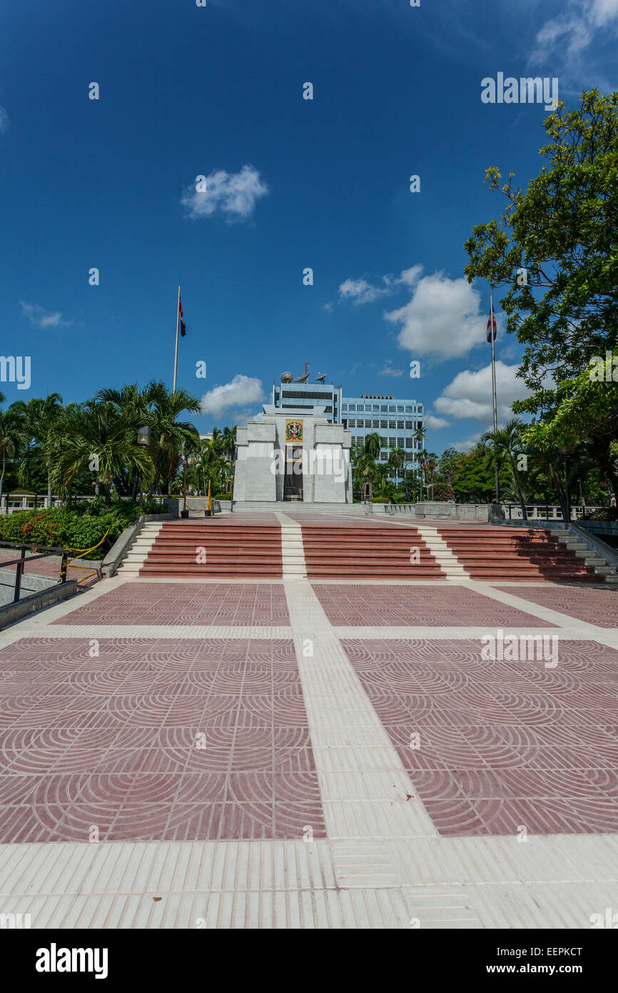 The Altar de la Patria, Parque de la Independencia, (Puerta del Conde), Zona Colonial, UNESCO World Heritage, Santo Domingo, Dom Stock Photo