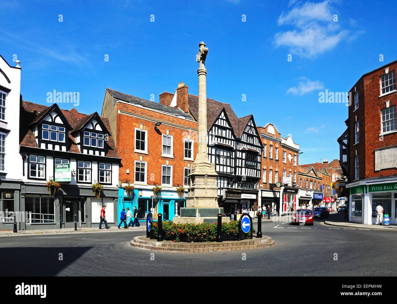 Tewkesbury war memorial, also knows as the Cross, Tewkesbury ...