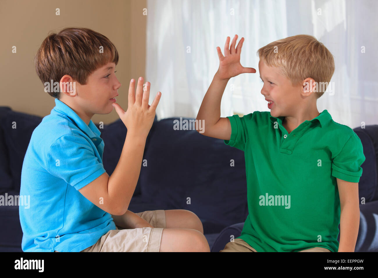 Sign Language Dad High Resolution Stock Photography And Images Alamy
