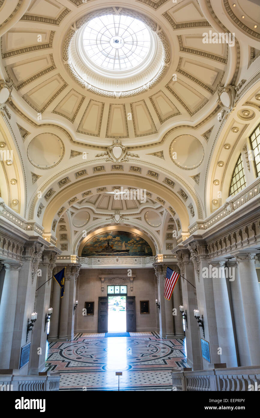 Maryland, Annapolis, United States Naval Academy, Bancroft Hall Stock