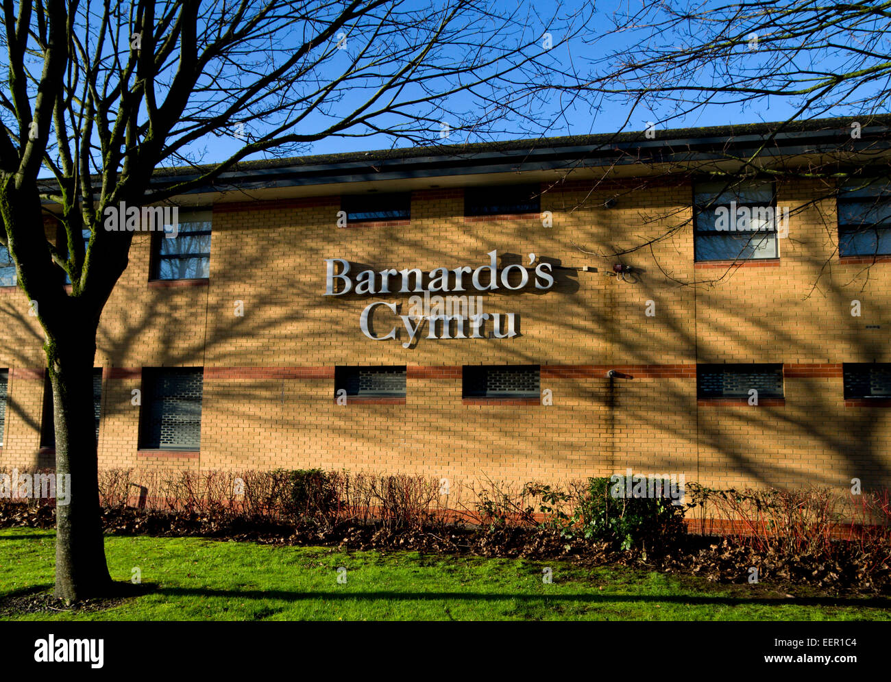 Barnardos Cymru Headquarters, Ocean Way, Cardiff, South Wales, UK. Stock Photo