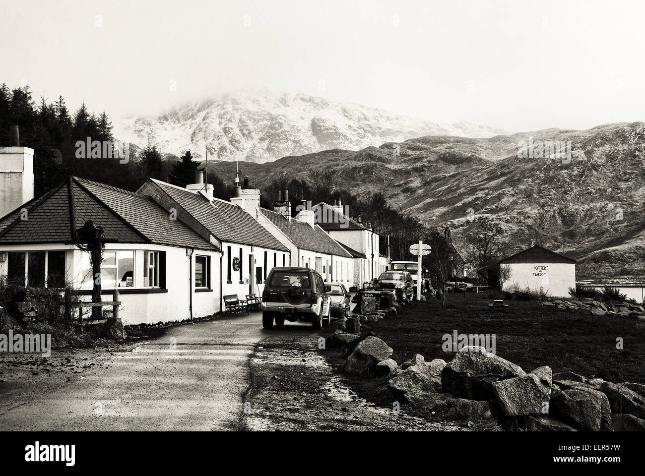 Inverie, Knoydart Peninsula, Highlands, Scotland Stock Photo