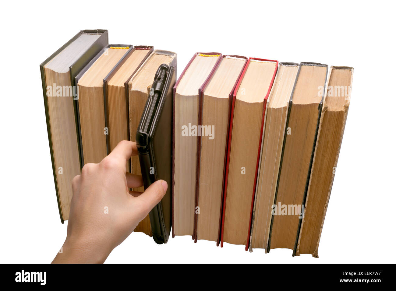 E book paper. Book versus e-book. Paper books vs e-books.
