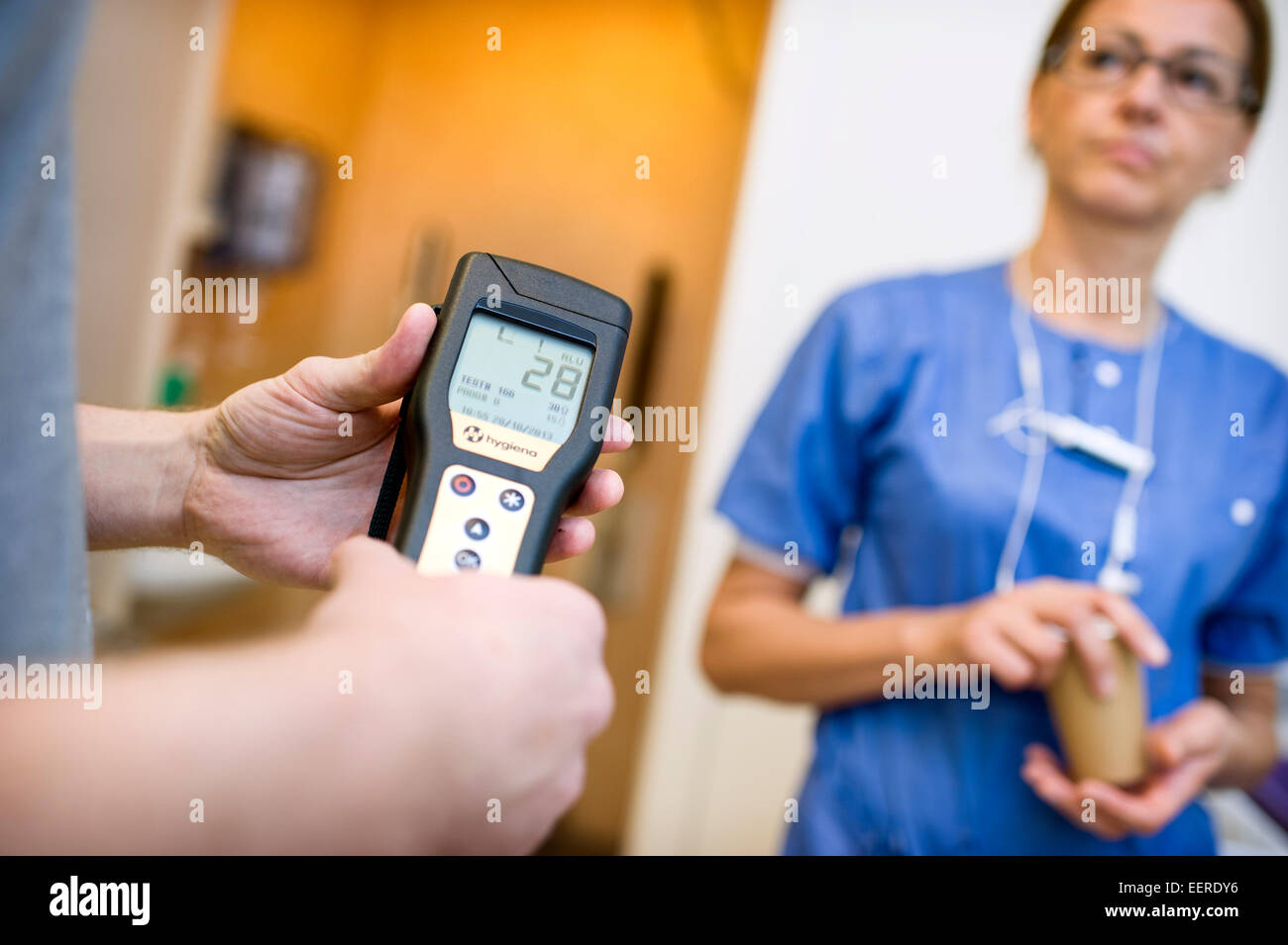 Hospital cleaning hires stock photography and images Alamy