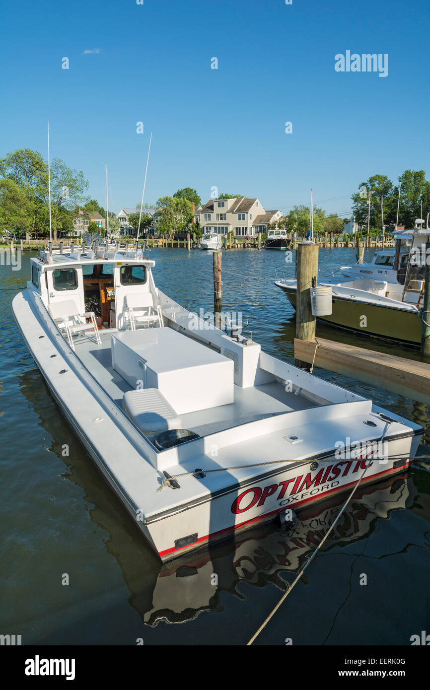 Maryland, Eastern Shore, Oxford, fishing boat Stock Photo Alamy