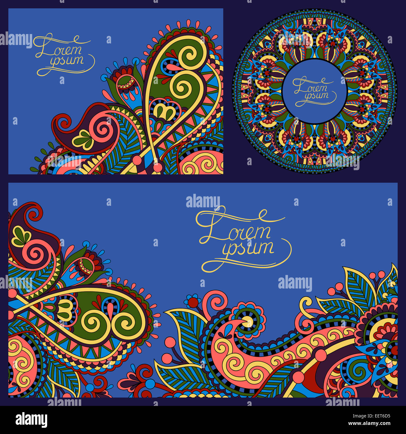 decorative background, template frame design for card Stock Photo - Alamy