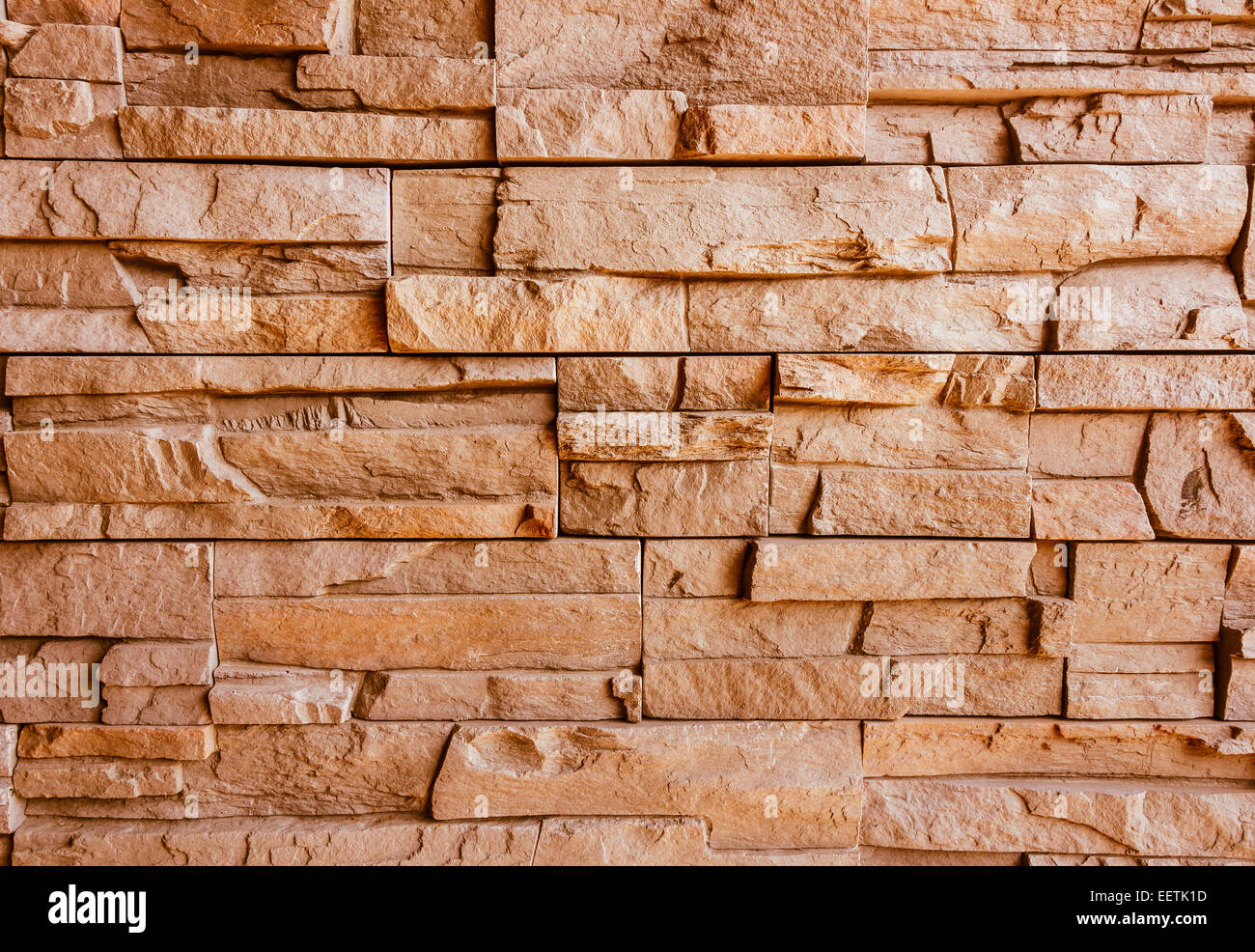 strange brickwall Stock Photo