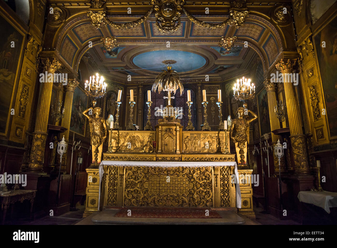Chapel of the White Penitents, Montpellier, France Stock Photo