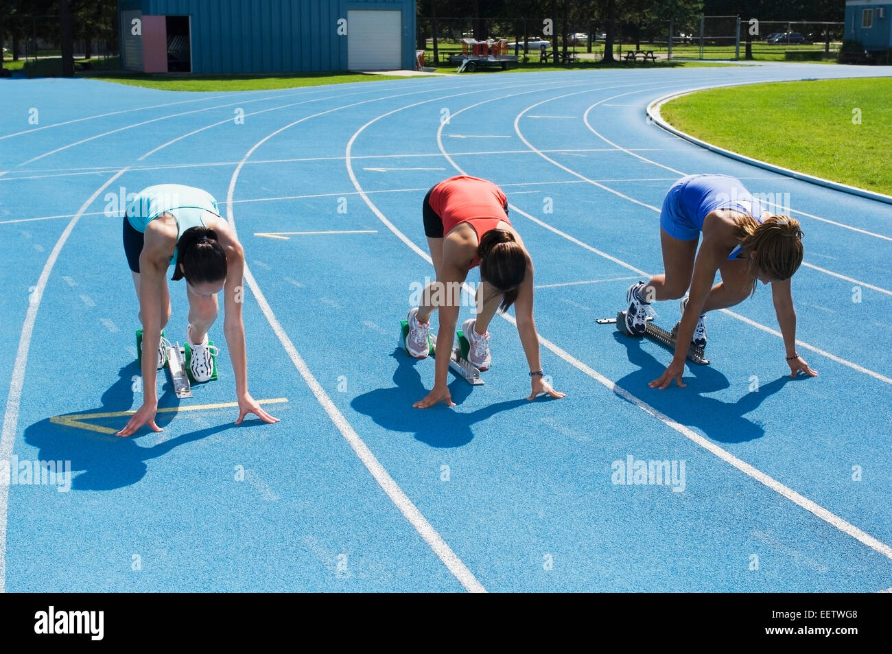 Teen running race track hires stock photography and images Alamy