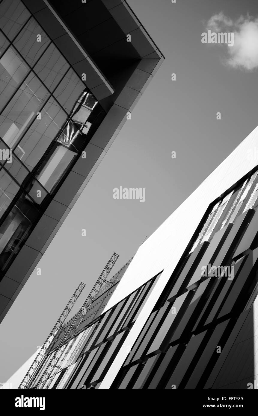 Modern office buildings in Glasgow City Centre Stock Photo Alamy