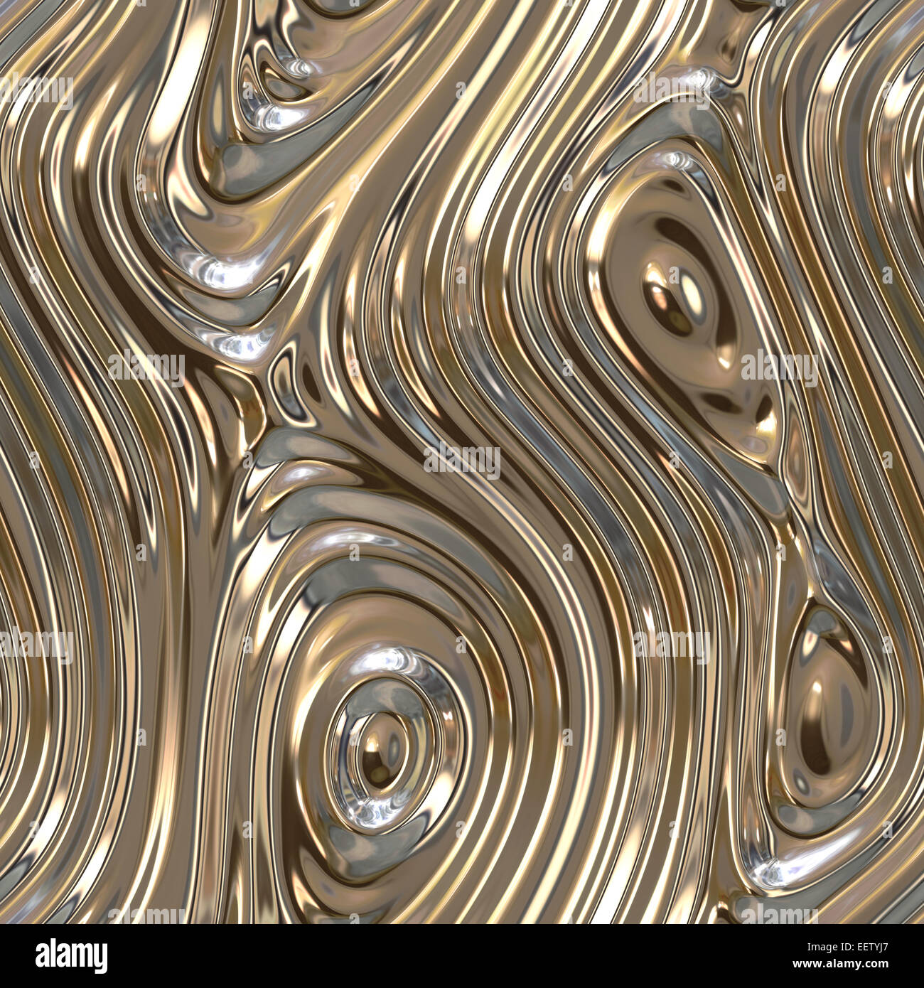 Smooth metallic silver surface for background Stock Photo