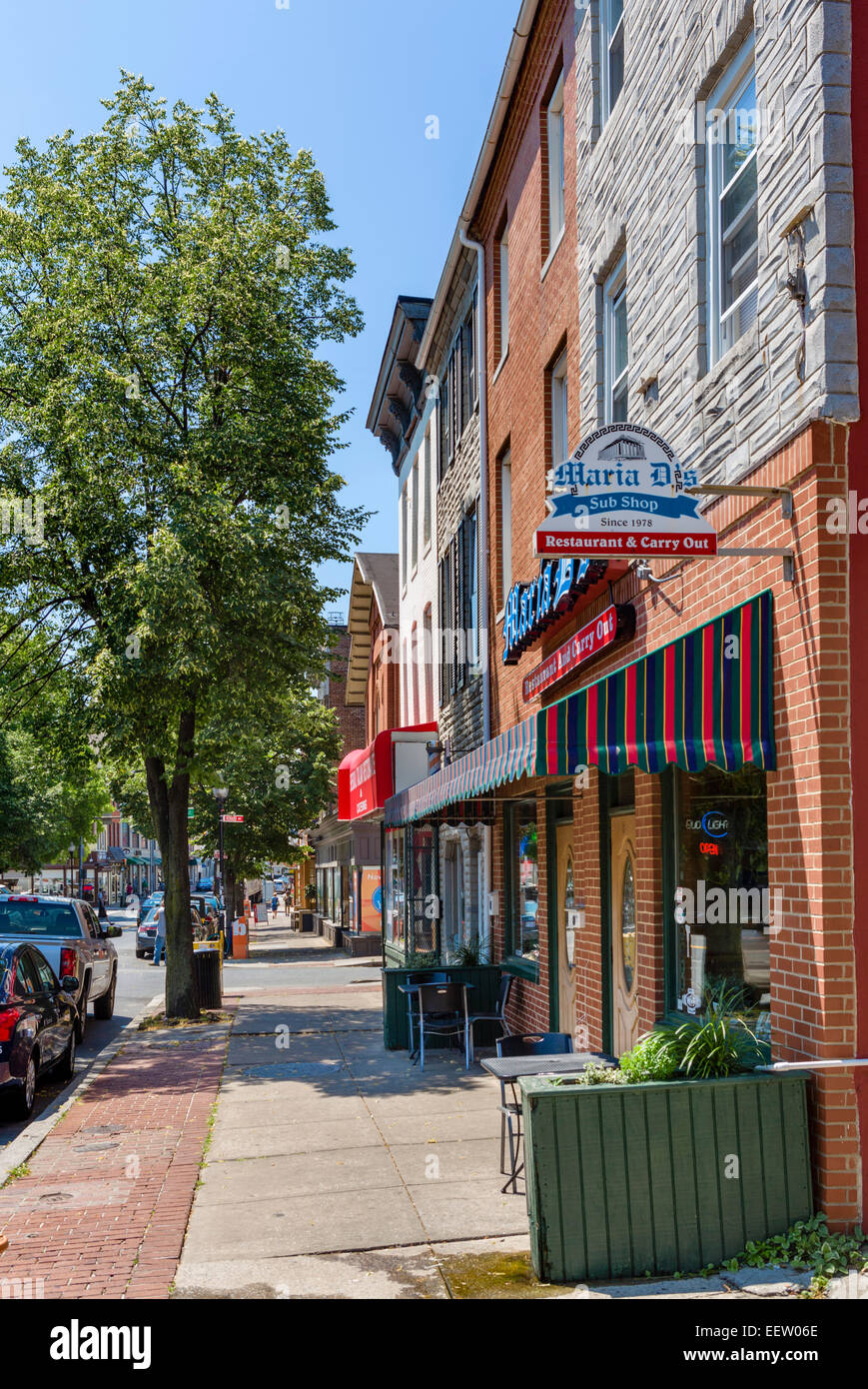 Light Street in the Federal Hill district, Baltimore, Maryland, USA