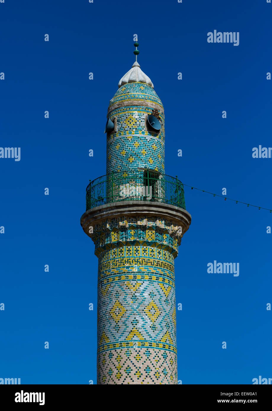 The Citadel Mosque, Erbil, Kurdistan, Iraq Stock Photo