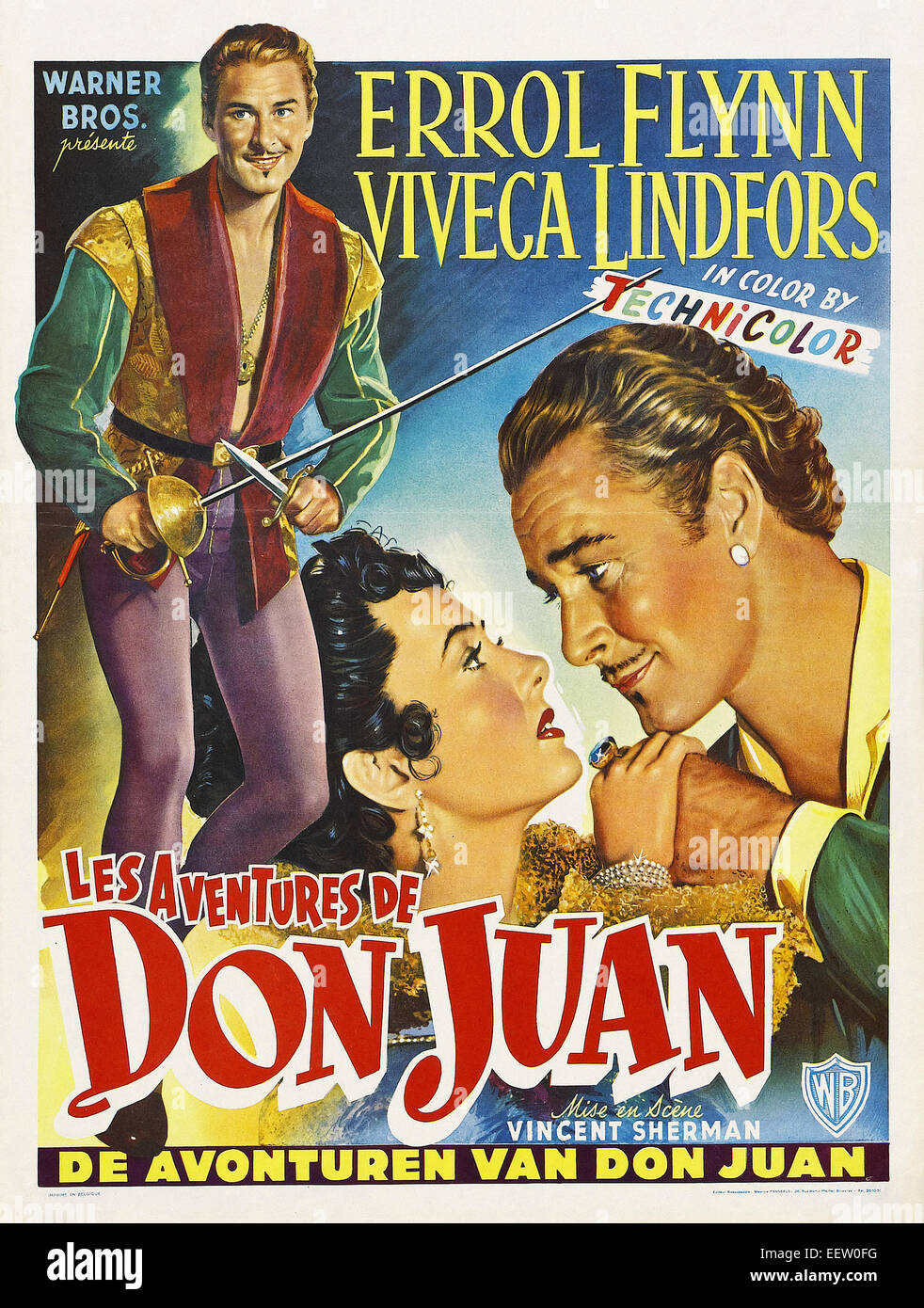 Don Juan Movie Poster Stock Photo Alamy
