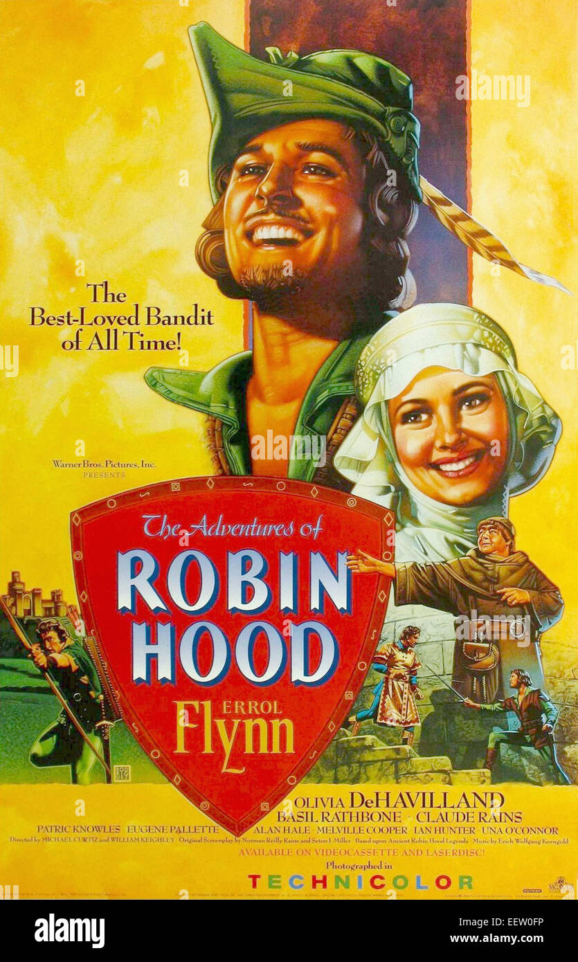 Robin Hood - Movie Poster Stock Photo