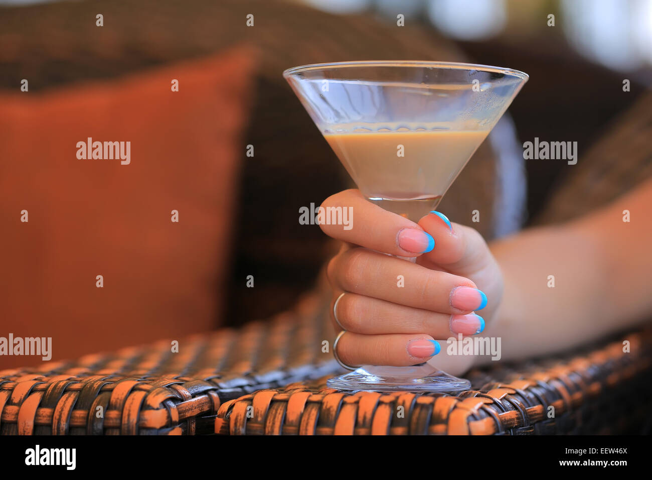 Baileys liqueur Stock Photo