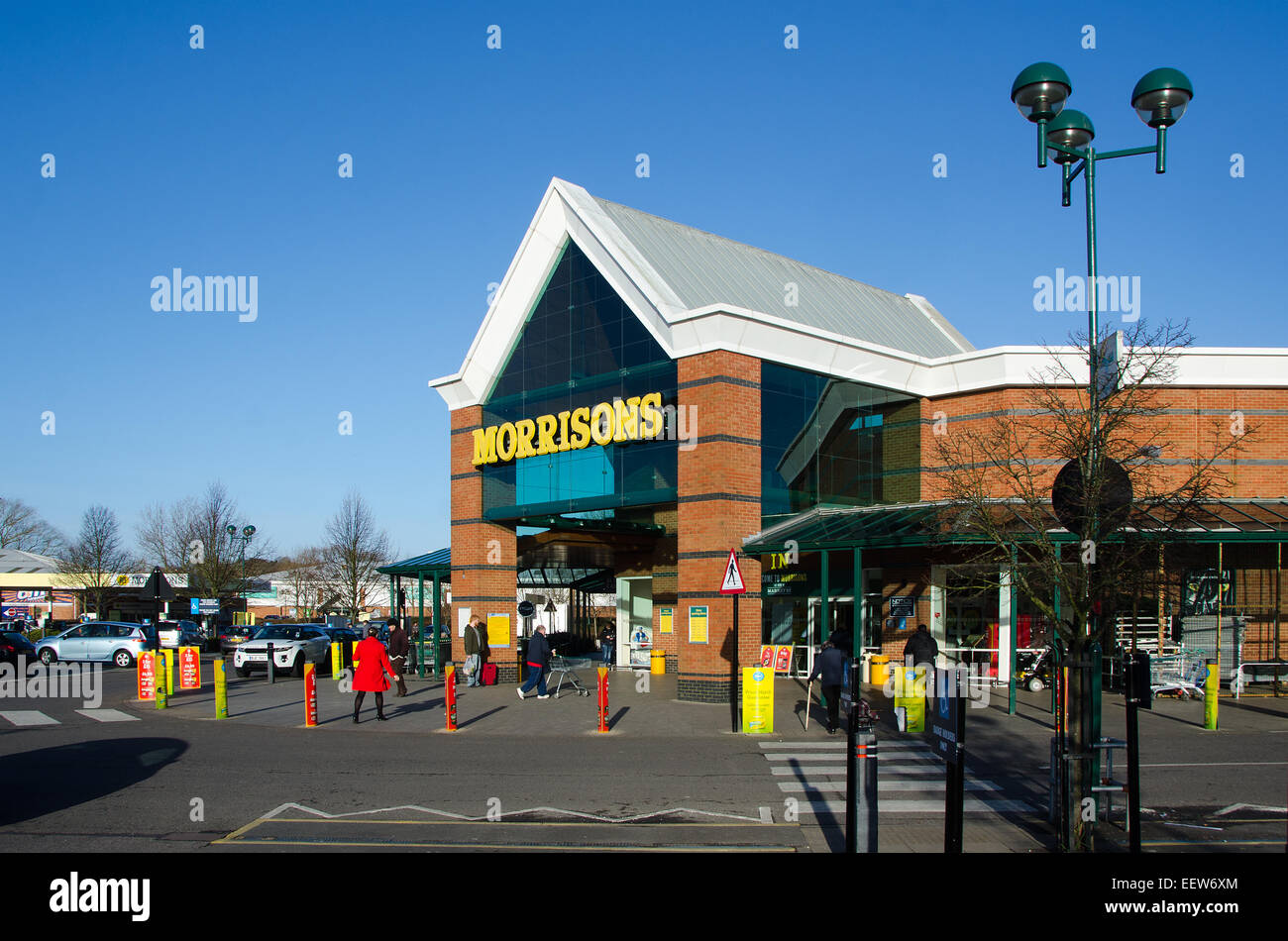 Morrisons Supermarket Canterbury Kent Stock Photo Alamy